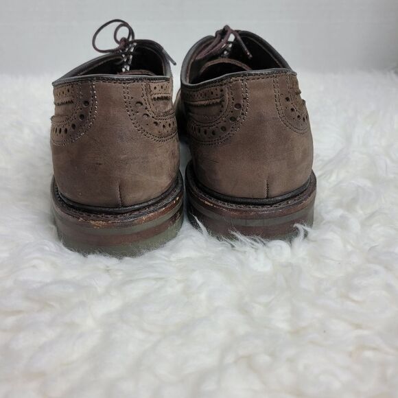 Allen Edmonds Strandmok Mens Size 8 D  Brown Nubuck Suede Dainite Rubber Sole main image 10
